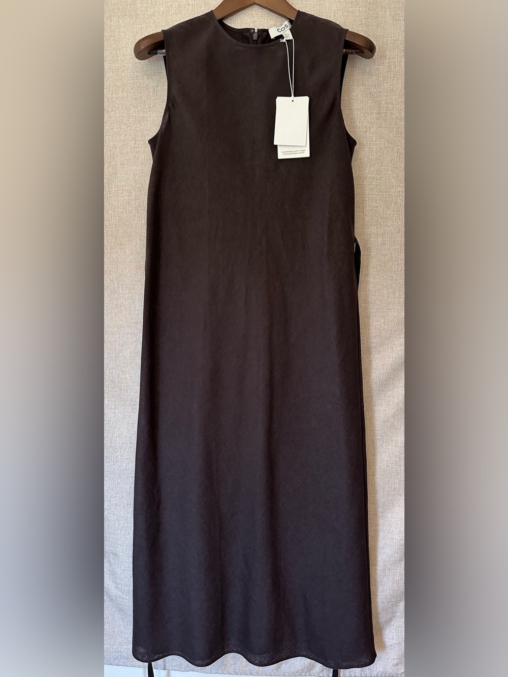 NWT COS European Linen Dress size 8